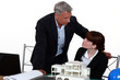 Architects discussing a  project