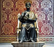 Statue of St. Peter. Vatican.