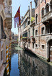 Side Canal off the Grand Canal, Venice, Italy