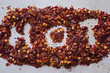 Photo: hot dried chili flakes 2 hot dried chili flakes 2