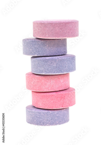 Photo: Stack of antacid tablets Stack of antacid tablets