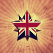 star with UK flag