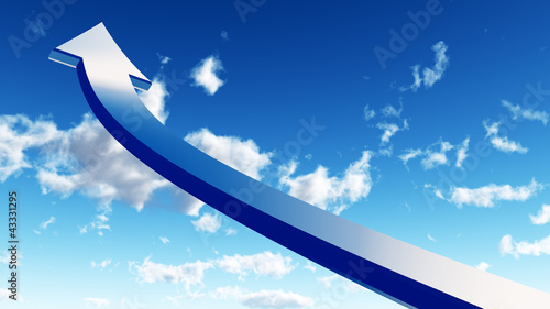 Illustration: Arrow in the sky Arrow in the sky