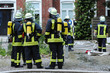 Feuerwehr unter Atemschutz