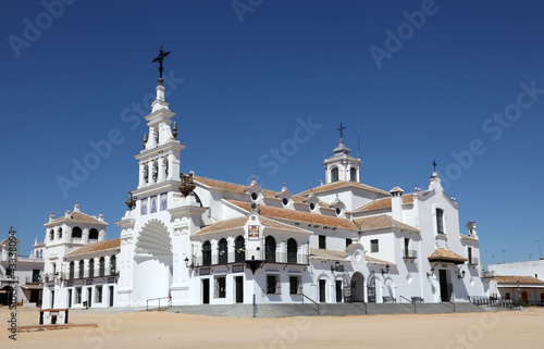 Photo: Hermitage of El Rocío, Andalusia, Spain Hermitage of El Rocío, Andalusia, Spain