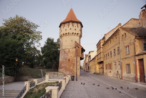 Foto: The Arquebusiers Tower, Sibiu, Transylvania The Arquebusiers Tower, Sibiu, Transylvania