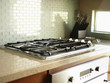 Modern stove in kitchen