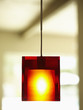 Close up of modern ceiling light