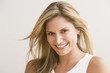 Smiling Caucasian woman