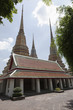 Spires of Phra Chedi Roi cloister