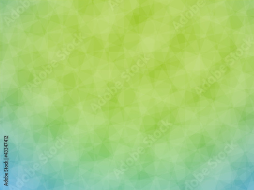 Illustration: Green-blue triangle-square fog background Cuci-3 Green-blue triangle-square fog background Cuci-3