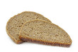 Foto: Roggenvollkornbrot auf weißem Hintergrund Roggenvollkornbrot auf weißem Hintergrund