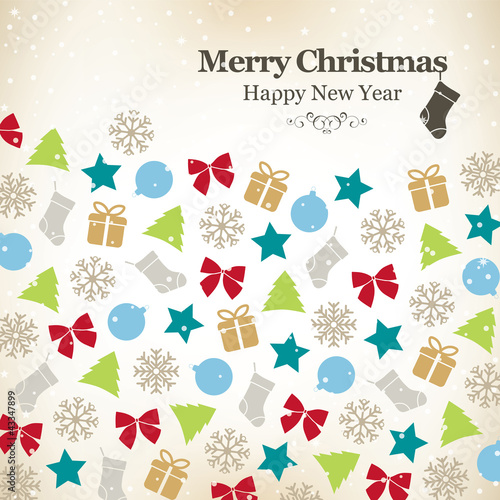 Vektor: Background christmas. Christmas decoration Background christmas. Christmas decoration