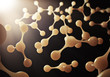 Molecule of DNA. 3d render