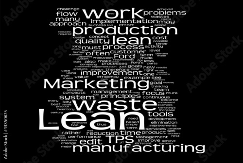 Illustration: Lean Manufacturing Lean Manufacturing