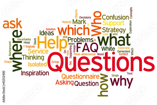Illustration: Questions Questions