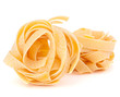 Italian pasta fettuccine nest