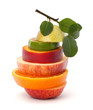 Mixed fruit slices