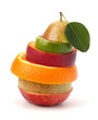 Mixed fruit slices