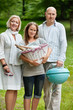 Photo: Family All Set For Weekend Picnic Family All Set For Weekend Picnic
