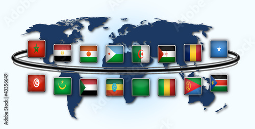 Illustration: National flags National flags