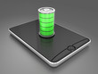 Battery charging in a telephone