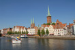 Foto: Altstadt von Lübeck, Marienkirche, Petrikirche, Salzspeicher Altstadt von Lübeck, Marienkirche, Petrikirche, Salzspeicher
