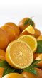Oranges in pile