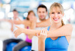 Photo: People exercising at the gym People exercising at the gym