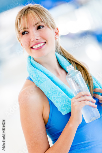 Photo: Woman living a healthy lifestyle Woman living a healthy lifestyle