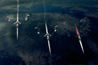 Photo: People rowing sculling boats on river People rowing sculling boats on river