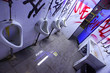 Experienced public toilet