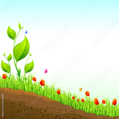 Vektor: Garden Garden