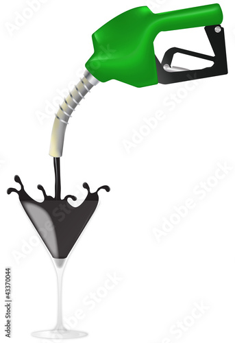 Vektor: petrol pump petrol pump