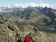Widok ze Świnicy na Tatry Wysokie