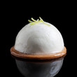 Individual lemon mousse