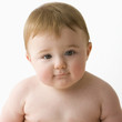 Cute, chubby Caucasian baby boy