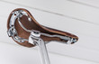 Foto: Rennrad Sattel aus Leder Rennrad Sattel aus Leder