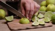 Cutting some limes