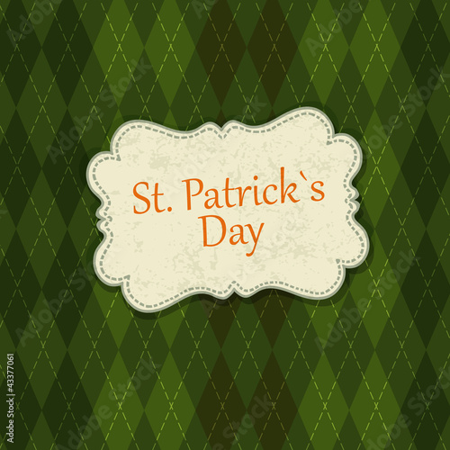 Vector: Saint Patrick's Day Card Design Template. Vector, EPS10 Saint Patrick's Day Card Design Template. Vector, EPS10