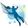 Volley ball Player