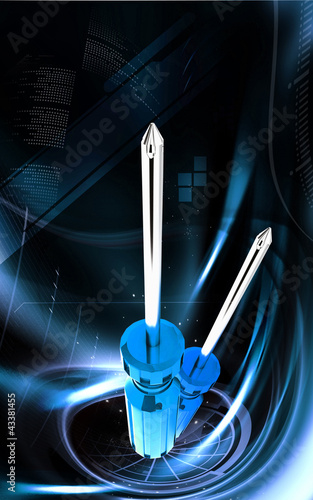 Illustration: Screwdriver Screwdriver