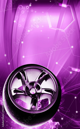 Illustration: Alloy wheel Alloy wheel