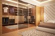 Exclusive wardrobe in bedroom