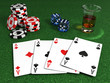 Poker table