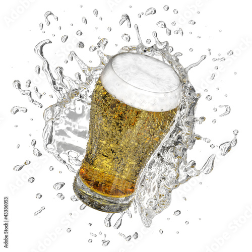 Illustration: Fresh beer Fresh beer