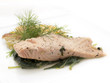 Foto: Lachs auf Spinat Lachs auf Spinat