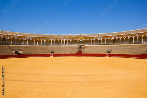 Photo: bullfight arena, Sevilla, Spain bullfight arena, Sevilla, Spain
