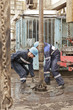 Two drillers at work