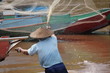 Pêcheur asiatique